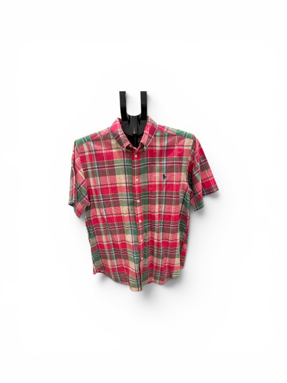 Polo Ralph Lauren Boys XL Short Sleeve Plaid Shirt (OR Men’s XS or S)